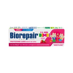 Dantų pasta  Biorepair  vaikiška braškių skonio 0-6m., 50ml