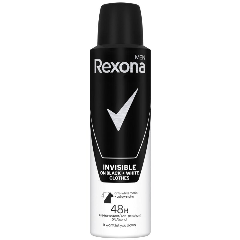 Vyriškas purškiamas dezodorantas Rexona Invisible