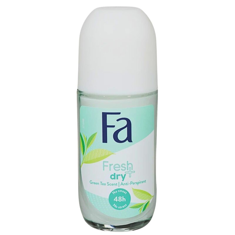Rutulinis dezodorantas  Fa  Fresh&Dry Green Tea, 50ml
