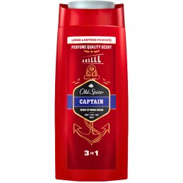 Dušo gelis + šampūnas   Old Spice  Captain 675 ml