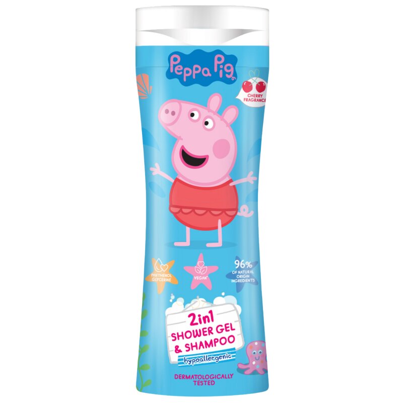 Dušo želė ir plaukų šampūnas Peppa Pig 300ml