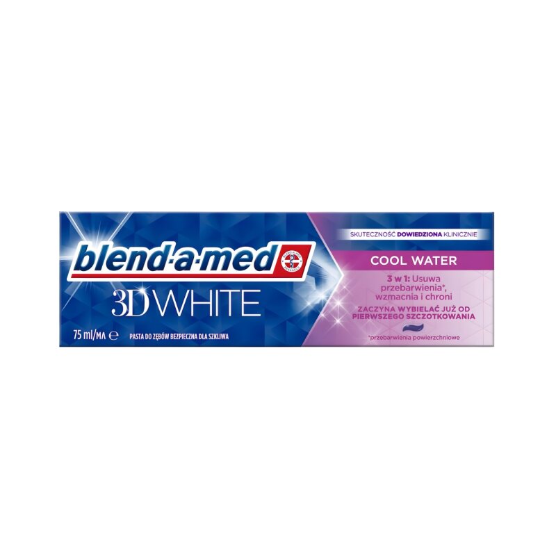 Dantų pasta  Blend-a-med  3D WHITE Cool Water 75ml
