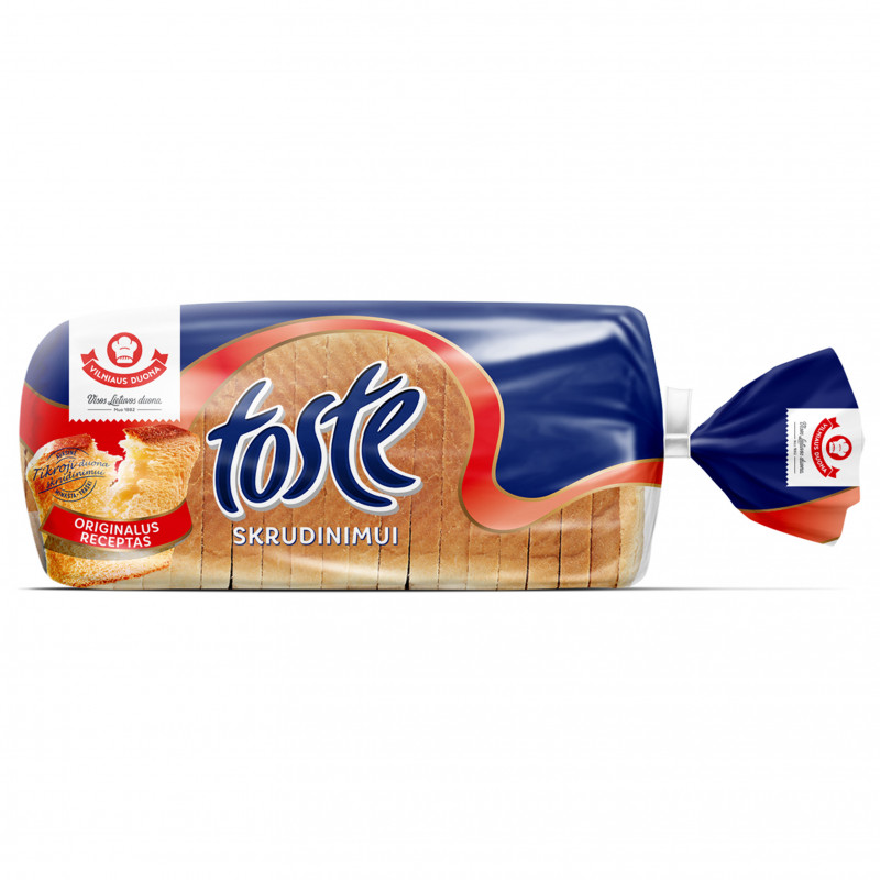 Klasikinė duona TOSTE, 500g