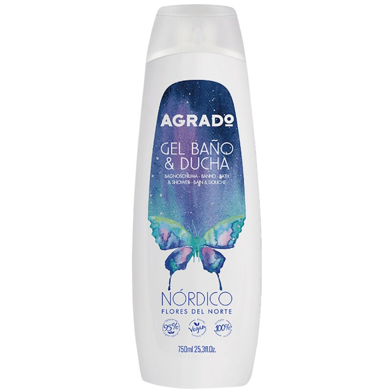 Vonios ir dušo želė AGRADO NORDICO 750ml