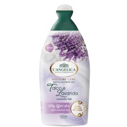 Vonios ir dušo želė  Langelica  su levandų ekstraktu ir talku 500ml