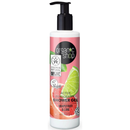 Dušo želė  Organic Shop  Grapefruit & Lime 280ml