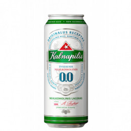 Nealkoholinis alus KALNAPILIS 0.0, 500ml