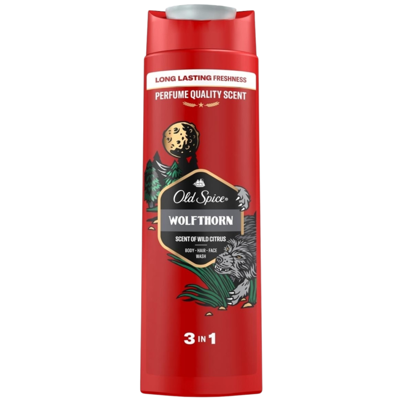 Dušo želė  Old Spice Wolf Thorn  400ml