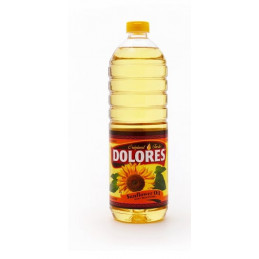 Saulėgrąžų aliejus DOLORES 1l