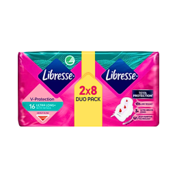 Higieniniai paketai LIBRESSE Invisible super 16vnt