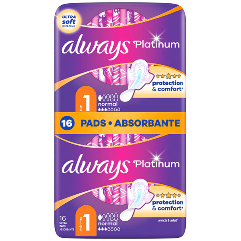 Higieniniai paketai Always Platinum Normal 16vnt