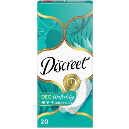 Higieniniai įklotai  Discreet  deo waterlily 20vnt