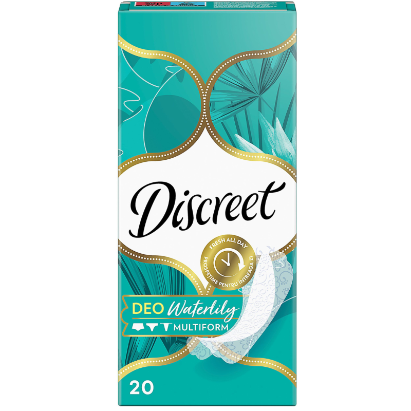 Higieniniai įklotai  Discreet  deo waterlily 20vnt