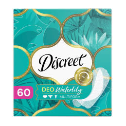 Higieniniai įklotai  Discreet  water Lilly 60vnt