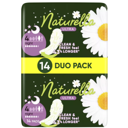 Higieniniai paketai  Naturella  Ultra night  14vnt