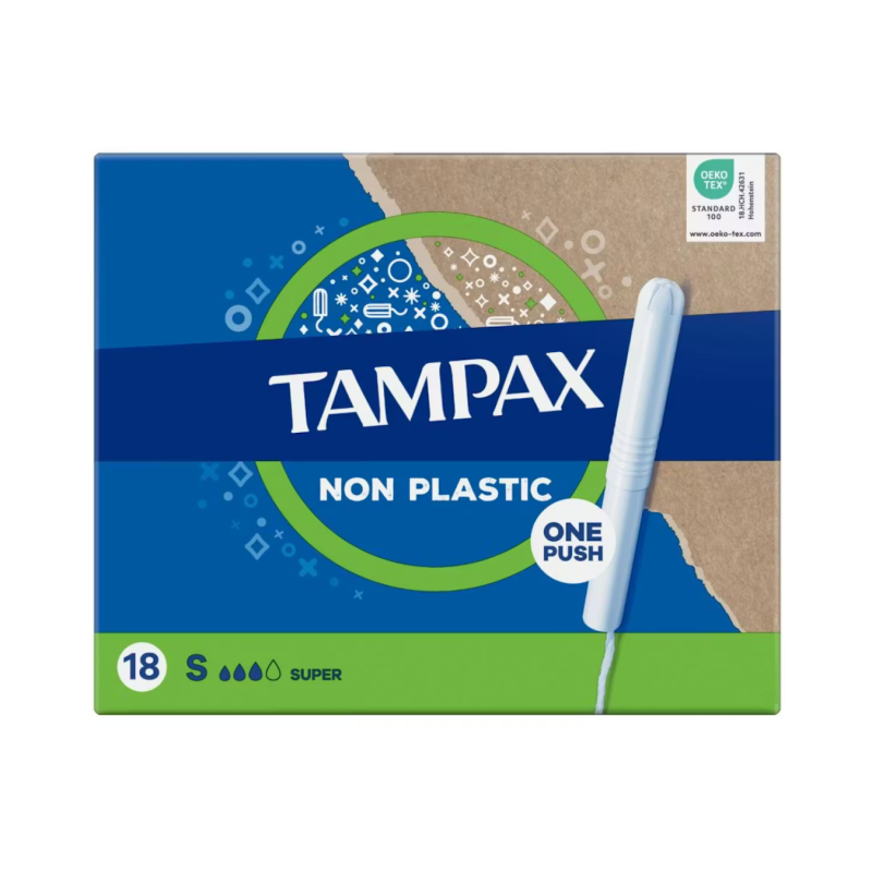 Tamponai  Tampax  Super 18 vnt