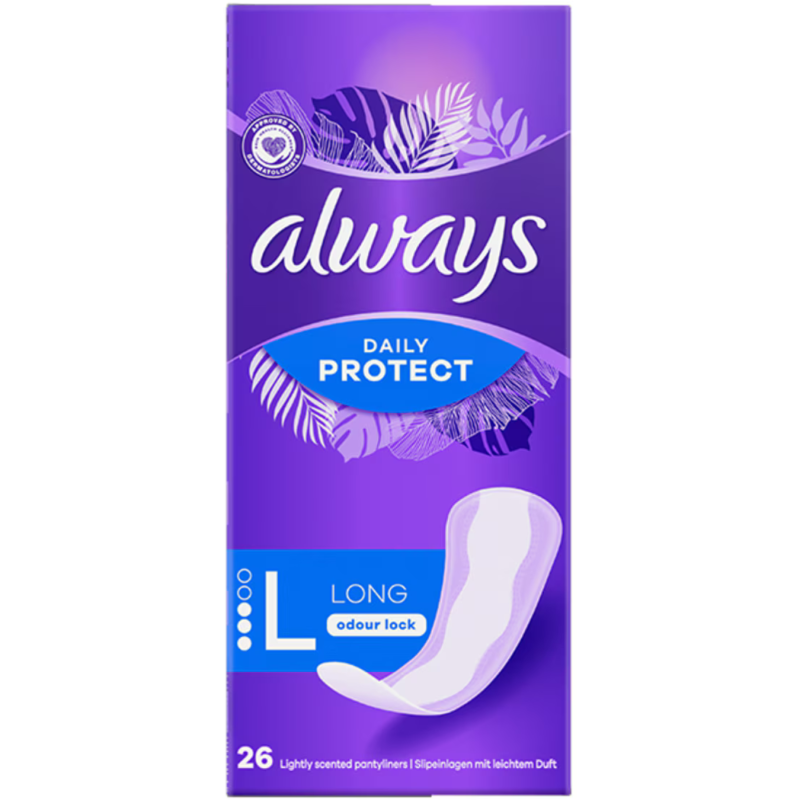 Higieniniai įklotai 'Always  Long Odor Lock 26vnt