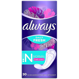 Higieniniai įklotai Always Daily Fresh Normal 30 vnt