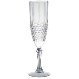 Plastikinės taurės šampanui  Alpina  200ml 6vnt