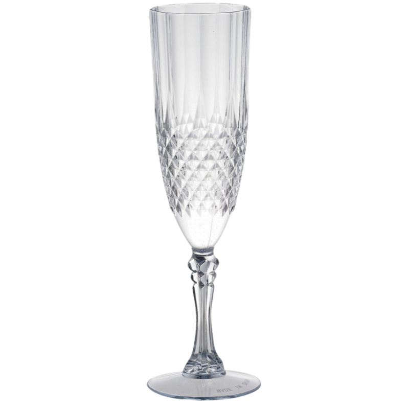 Plastikinės taurės šampanui  Alpina  200ml 6vnt