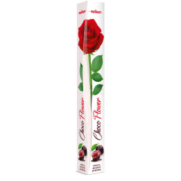 Saldainių dėžutė Choco Flower Cherry, 96g su vyšniomis ir alkoholiu
