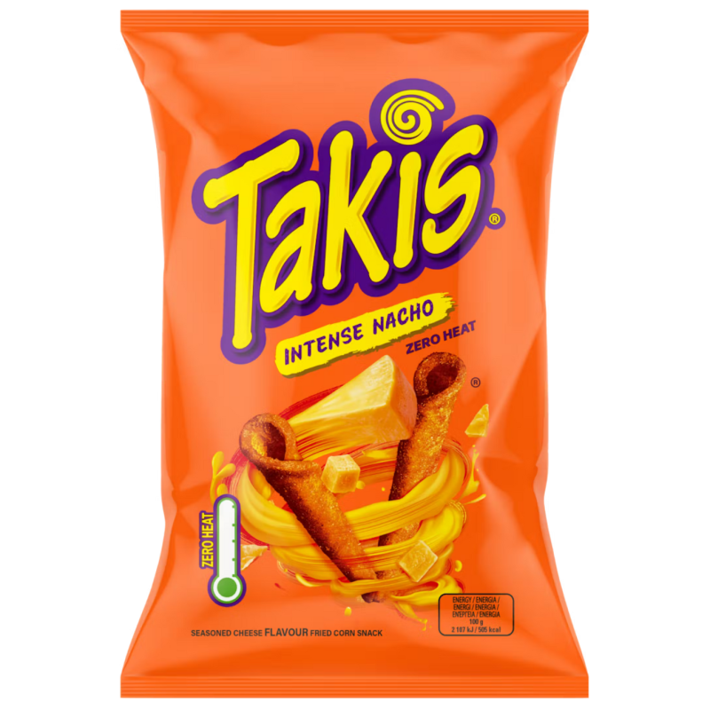 Kukurūzų traškučiai  Takis Intense Nacho  100g