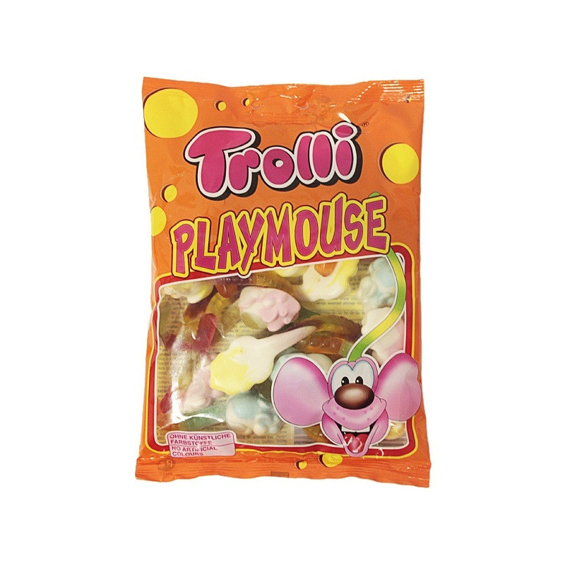 Guminukai Trolli Linksmoji pelytė 200g