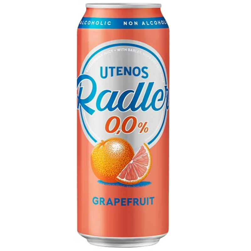 Nealkoholinis alaus kokteilis  Radler Grapefruit  0.5l 0% Depozitas