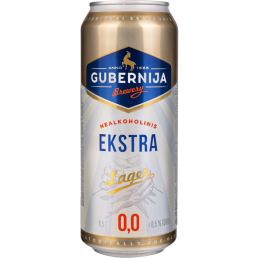 Alus nealkoholinis Gubernija ''Naked Lager'' 0.5l dep