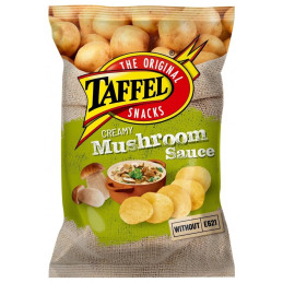 Traškučiai TAFFEL kreminio grybų padažo skonio 130g