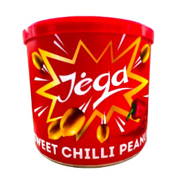 Žemės riešutai Jėga,skrudinti,saldųjų pipirų sk. 140g