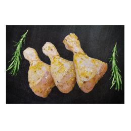 Marinuotos viščiukų broilerių blauzdelės citrininiame pipirų marinate