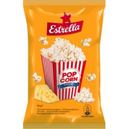 Kukurūzų spragėsiai Estrella sūrio skonio 90g