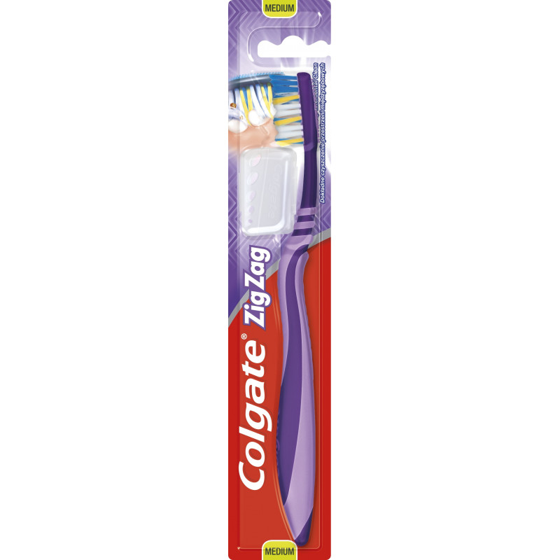 Dantų šepetėlis COLGATE ZIG ZAG Plus