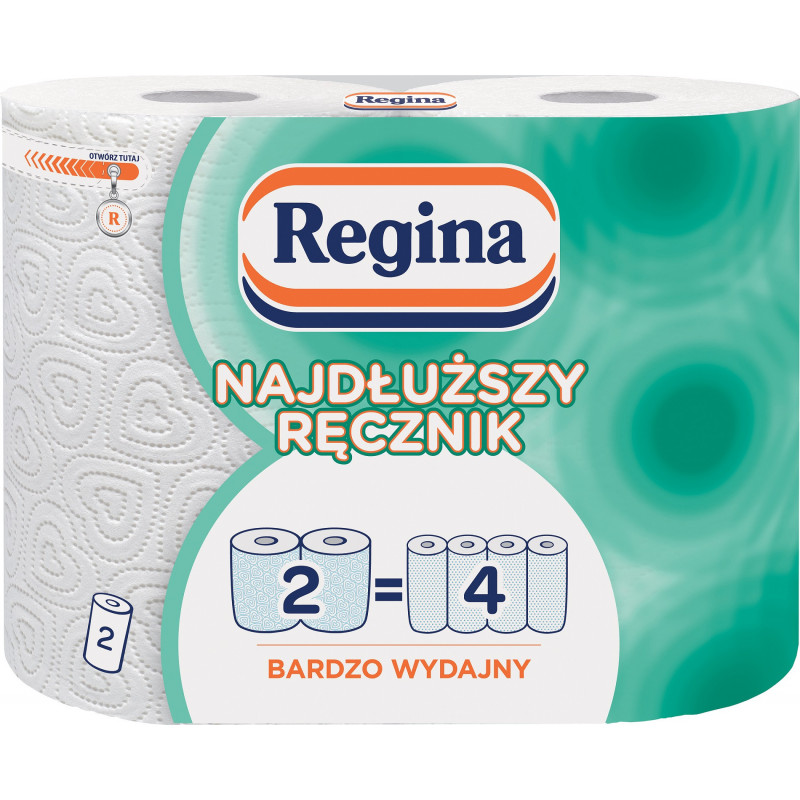 Popieriniai rankšluosčiai  Regina 2 rul.