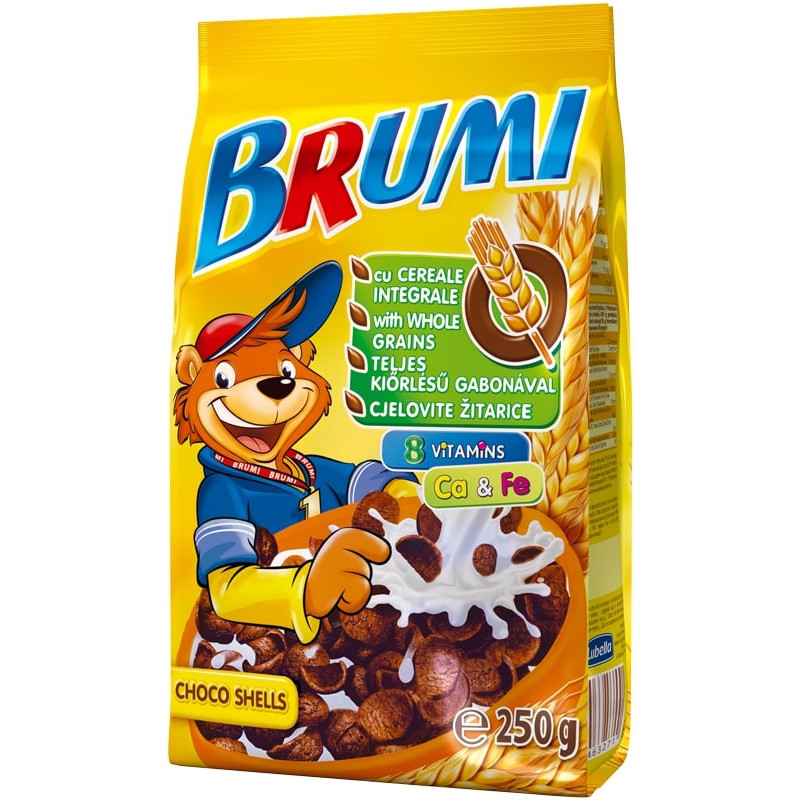 Šokolado skonio javainiai rutuliukai  Brumi  250g