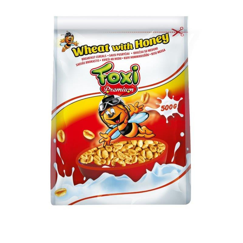 Kviečiai su medumi   FOXI   500g