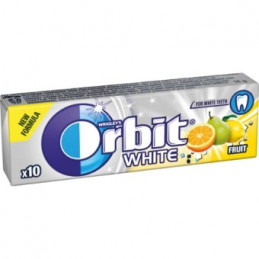 Kramtomoji guma Orbit White Fruit, 14g