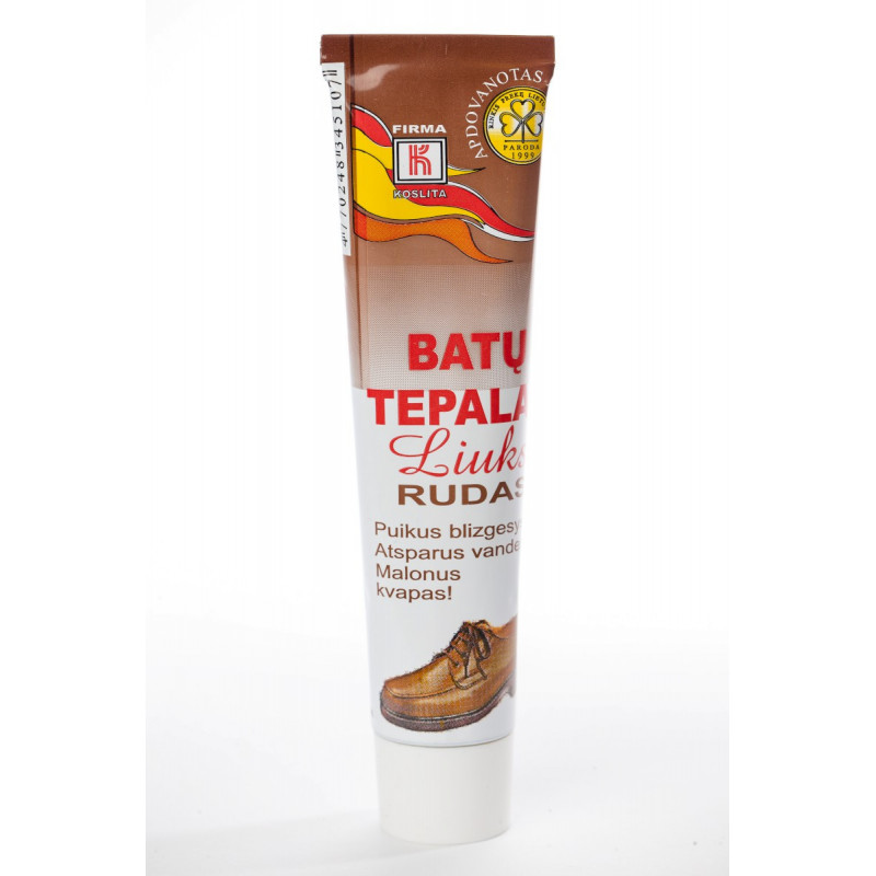 Batų tep. Liuks 35g rudas (kart.dėž.)