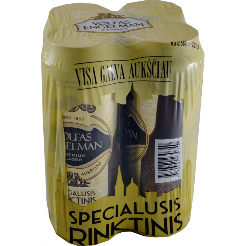 Alus VOLFAS ENGELMAN rinkinys (5.2%), 4x568ml