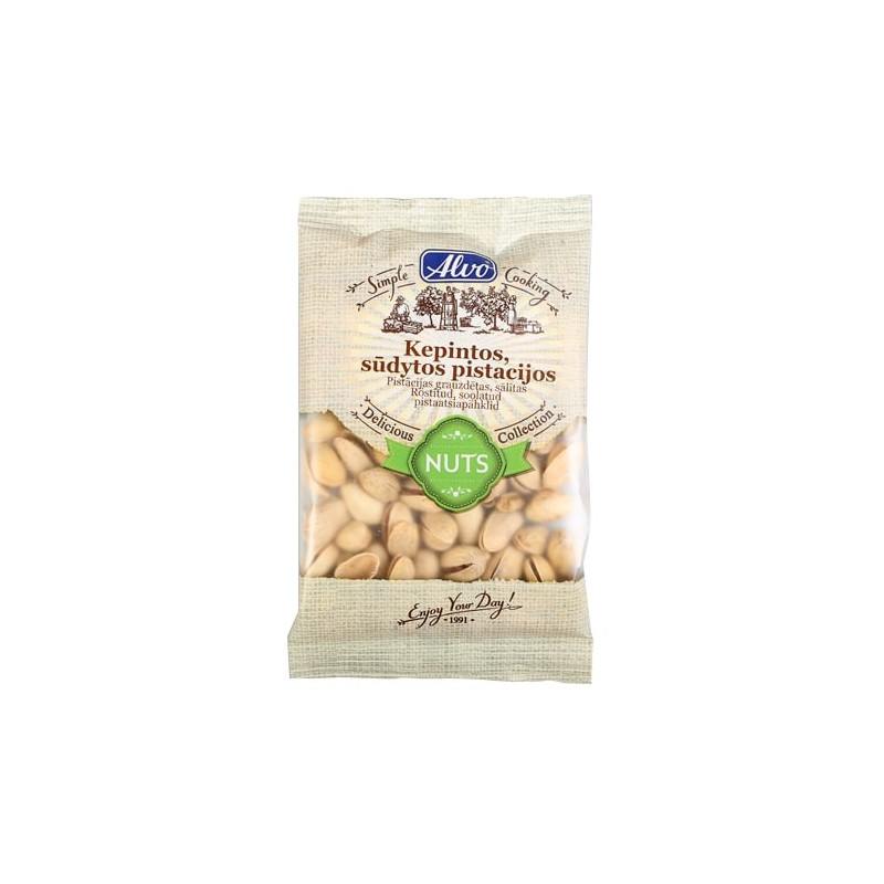Pistacijos kep/sūd  Alvo 100g
