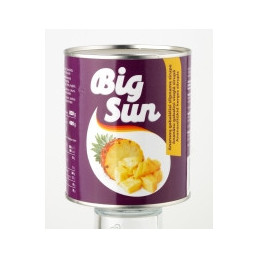 Ananasų gabalėliai BIG SUN 850/490g