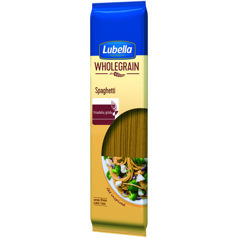 Gr.spaget. makaron. Visadalių Lubella400