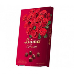 Saldainiai dėžutėje Asorti "Raudona Rožė" 470g