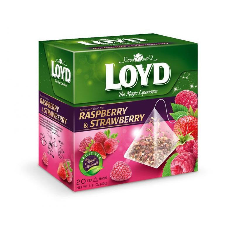 Arbata  Loyd  aviečių ir braškių, 40g