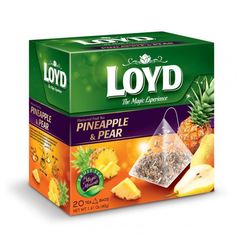 Arbata vaisinė  Loyd  ananasų - kriaušių, 40g