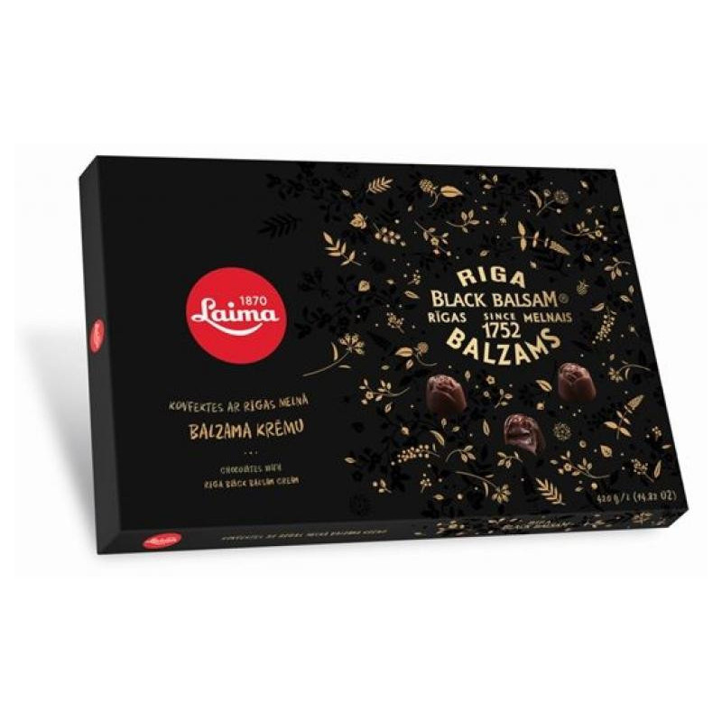 Šokoladinių saldainių rinkinys  Rigas Balzams  420g