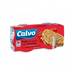 Tuno paštetas su pomodorais  Calvo   2*75g