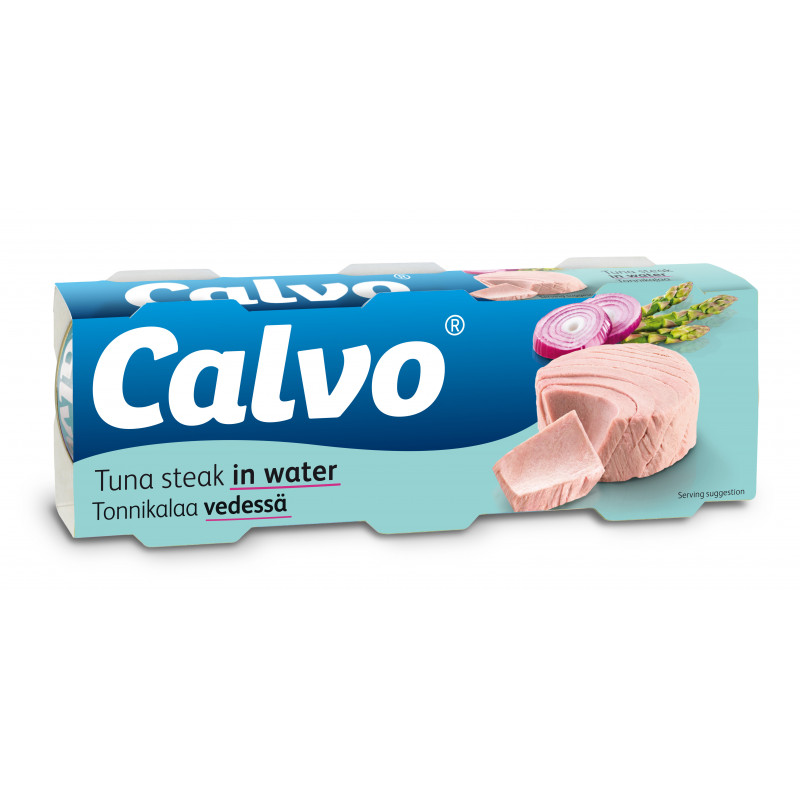 Tunas savo sultyse CALVO, 3x80g / 240g