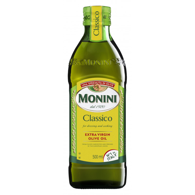 Monini  aukščiausios kokybės pirmojo spaudimo alyvuogių aliejus 500ml